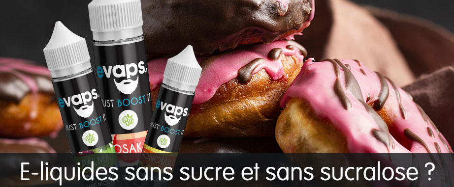 eliquide sans sucralose