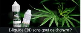 cbd eliquide sans gout chanvre