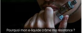 mon liquide crame resistance