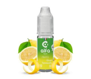 e-liquide citron 10ml alfaliquid