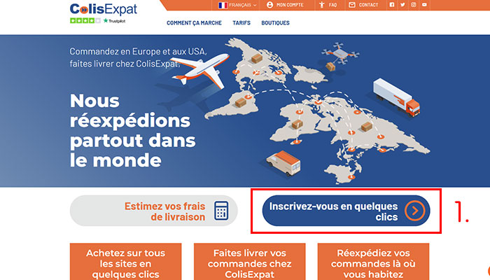 service colis expat france