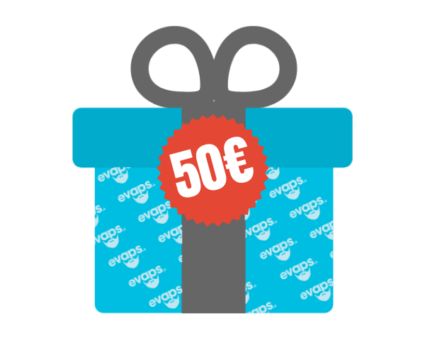 carte cadeau cigarette electronique 50 euros