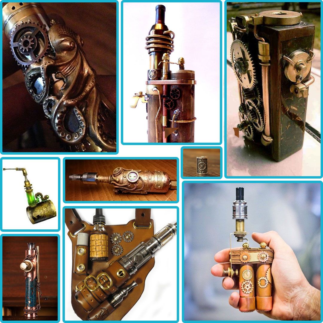 cigarette electronique steampunk