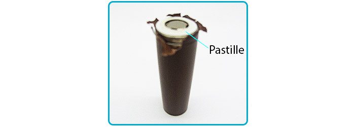 pastille accu 18650