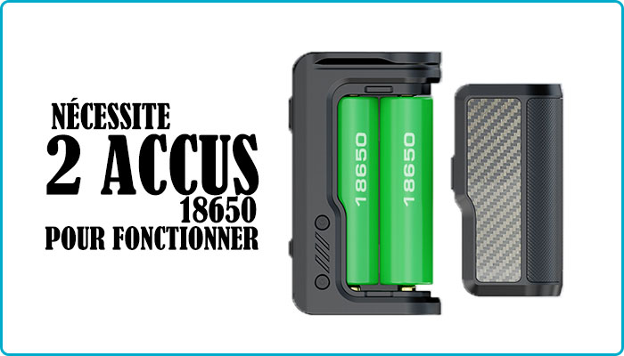 vandy vape gaur 18 mod accu