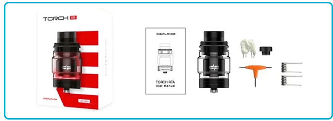 achat coffret atomiseur torch rta digiflavor