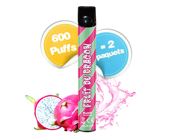 Wpuff Dragon's Fruit 600 puffs - Liquideo Station