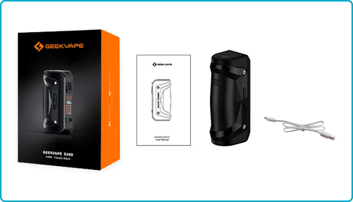 box aegis solo 2 s100 100w geek vape