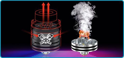 regler vapeur atomiseur dead rabbit