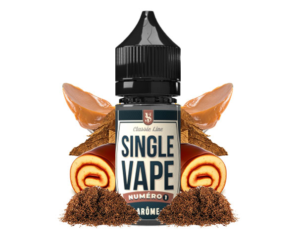 Arome numero 1 single vape concentré tabac gourmand