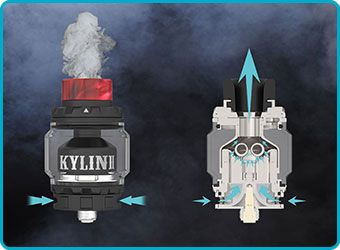 airflow atomiseur kylin v2 rta vandy vape