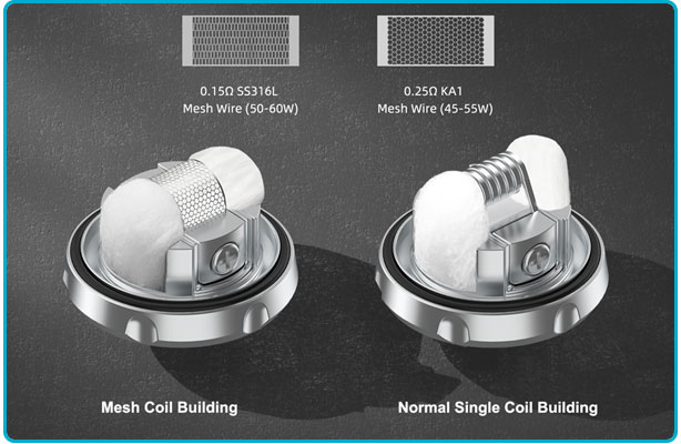 atomiseur mesh ou coil dead rabbit m rta