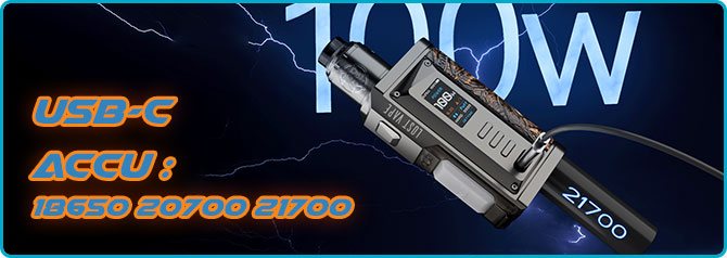lost vape centorus simple accu 18650