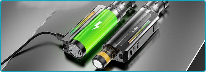 rechargement accu zelos aspire