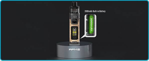 pod smoktech batterie integree