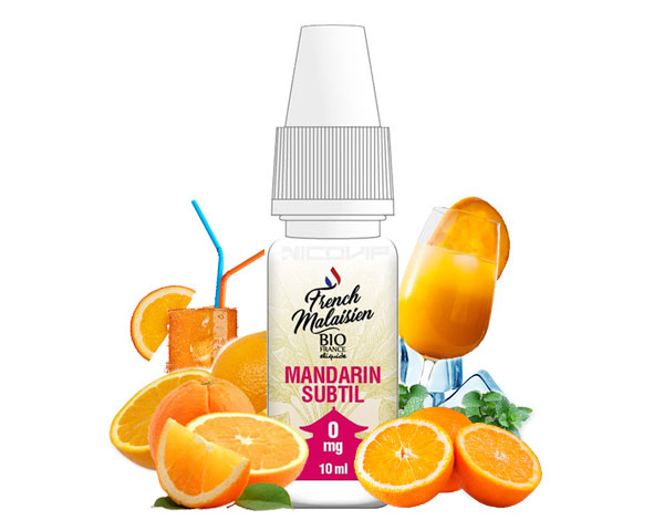e-liquide French Malaisien mandarin subtil