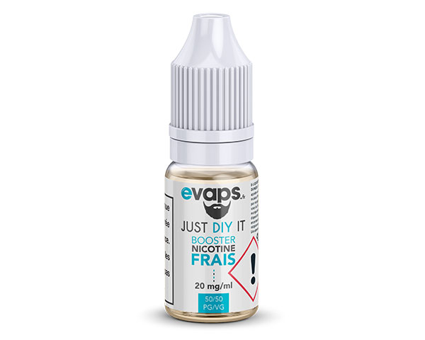 Booster nicotine Frais 20mg - DIY : rendre un e-liquide plus frais, avis