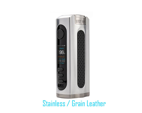 achat mod grus v2 lost vape stainless grain leather