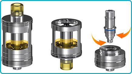 remplacement résistance nautilus gt aspire