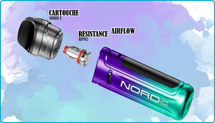 comment changer resistance nord c smok