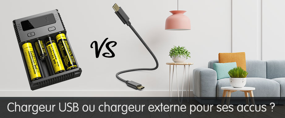 Accus Chargeur usb  externe © comment recharger cigarette électronique