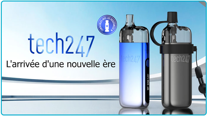 achat vapoteuse avec capuchon tech 247