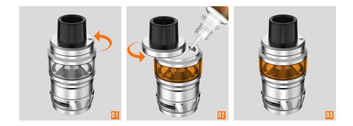 clearomiseur 7ml cascade vaporesso remplissage