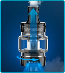 Clearomiseur gtx tank 18  airflow vaporesso 