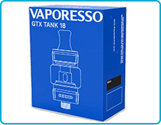 Clearomiseur gtx tank 18 vaporesso contenu