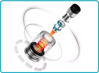 Changer coil clearomiseur launcher wirice