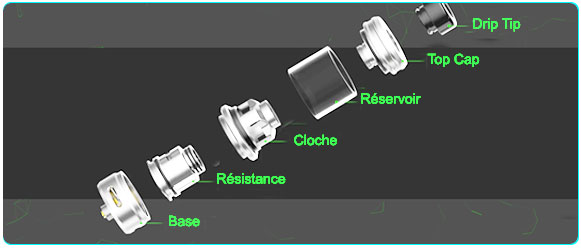 Clearomiseur puissant nexmesh pro wotofo