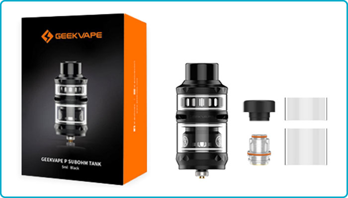 geekvape p subohm tank clearomiseur