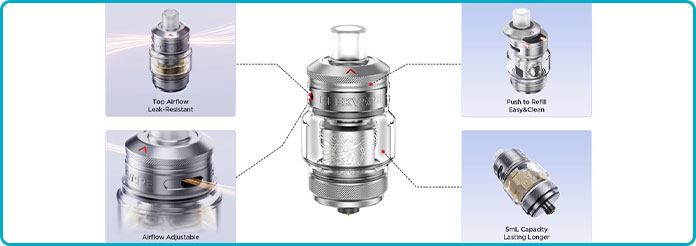 nouveau clearomiseur Z na no geekvape