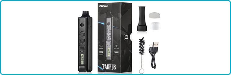 anix taurus dry herb vaporizer