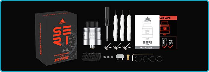 hellvape seri rda montage en série