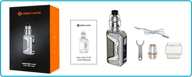 achat coffret kit aegis legend 2 l200 geekvape