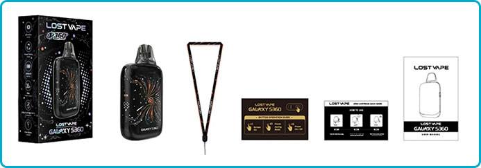 coffret galaxy s360 lost vape