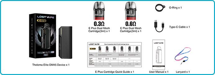 prix pack pod thelema elite dm 45