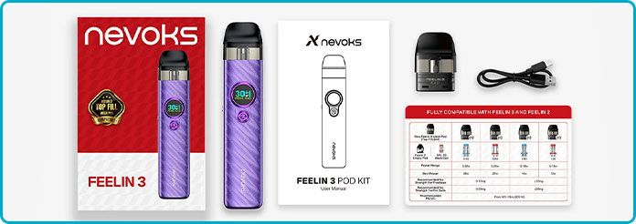 kit pod feelin 3 nevoks