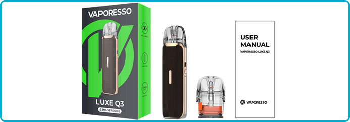 prix luxe Q3 vaporesso