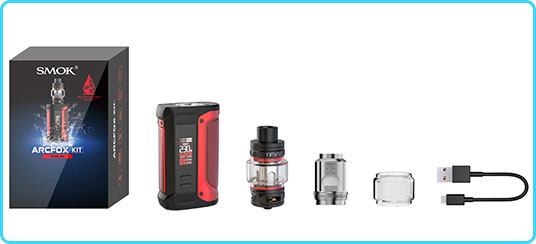 Kit Arcfox de Smok, cigarette électronique puissante