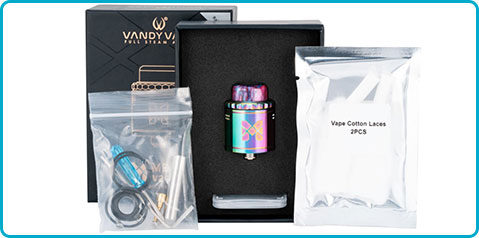 kit mesh v2 rda vandy vape