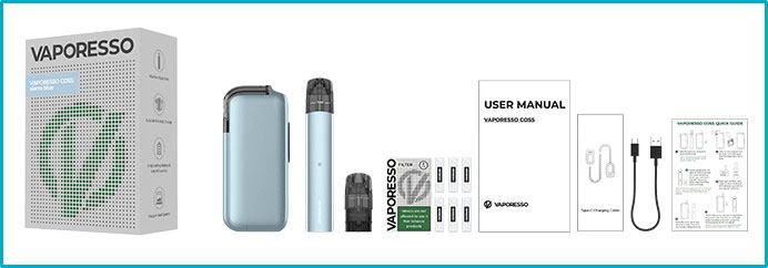 contenu kit vaporesso coss