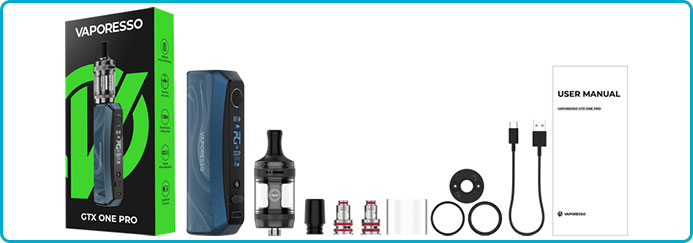 prix achat vaporesso gtx one pro