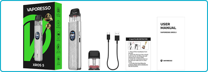 achat pod vaporesso xros 5
