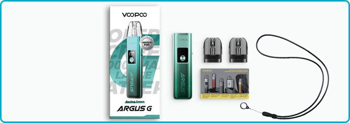 Voopoo Argus G contenu kit