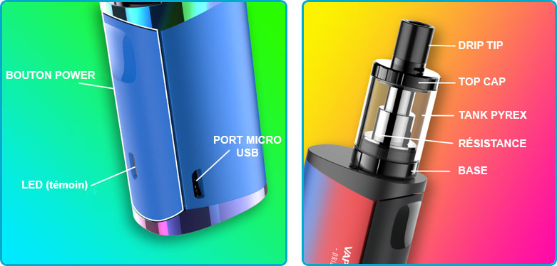 kit drizzle fit vaporesso guide d'utilisation