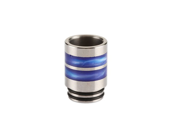 avis drip tip 810 inox resine ring bleu