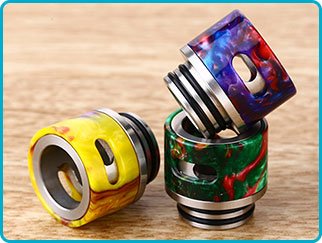 drip tip 810 ss resine airflow