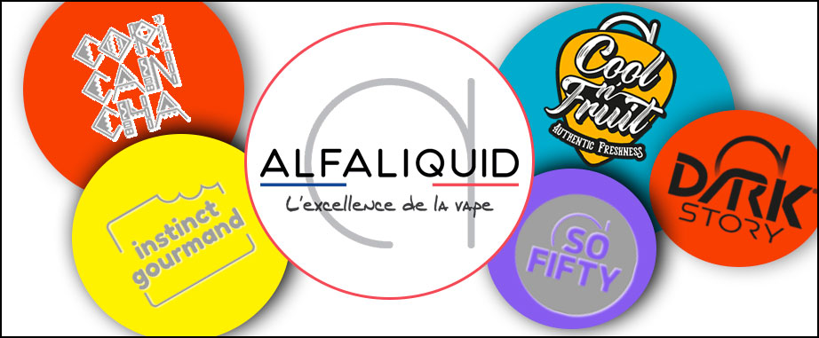 E-liquide Alfaliquid - Premier fabricant français d'e-liquides pour cigarette  électronique